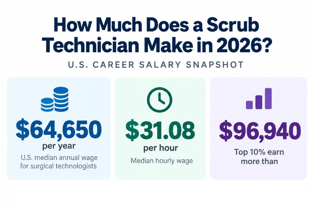 How Much Does a Scrub Technician Make in 2026?