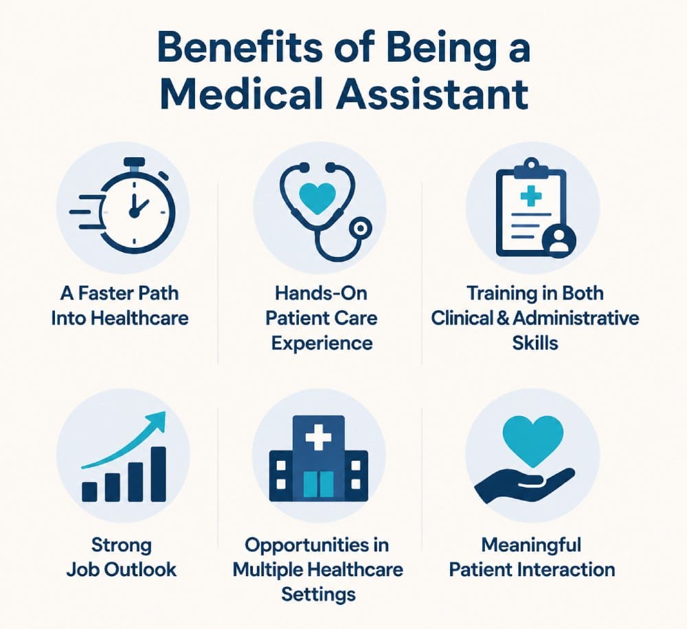 benefits of becoming a medical assistant