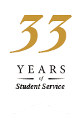 33 Years of Student Service