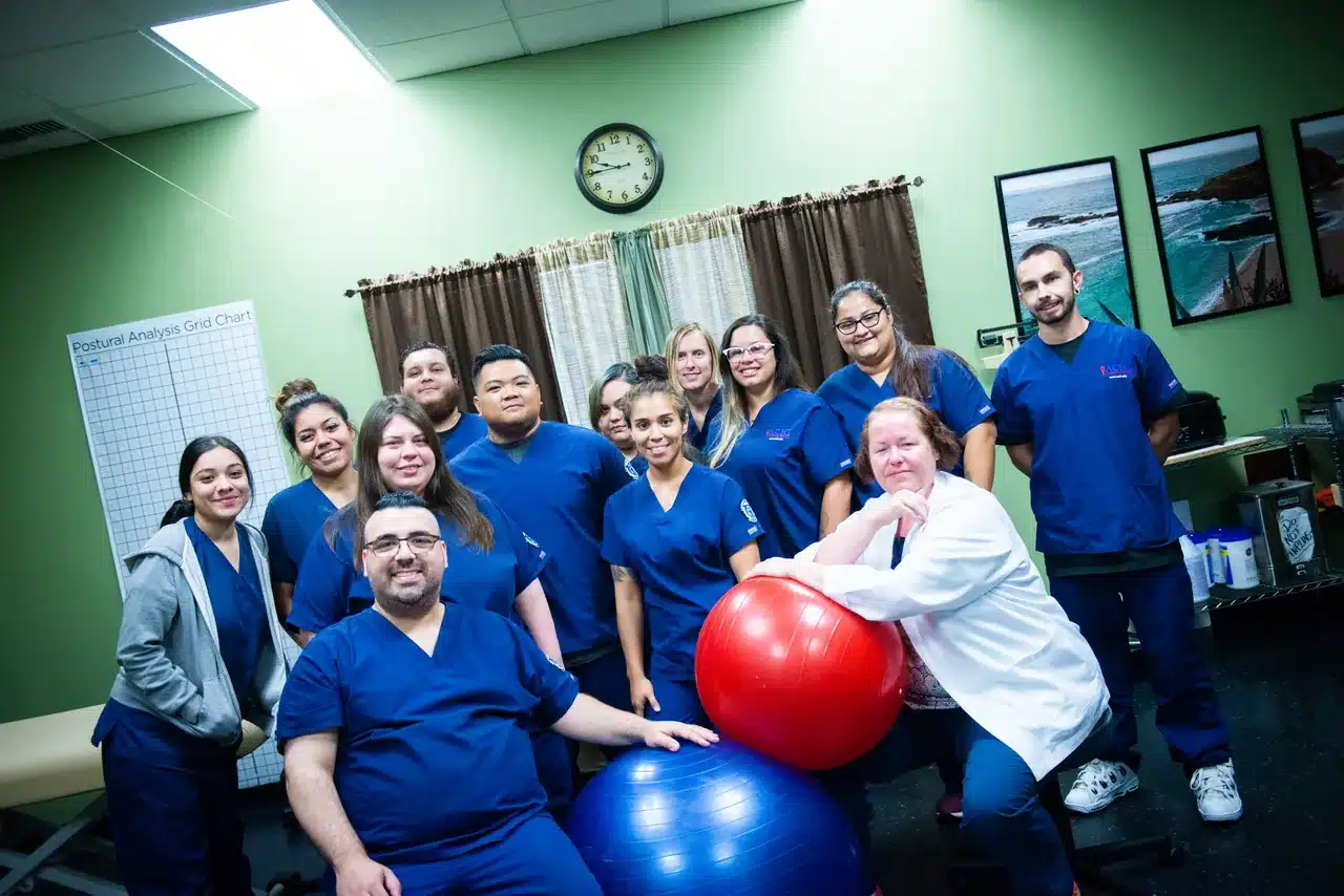 Physical Therapy Aide students