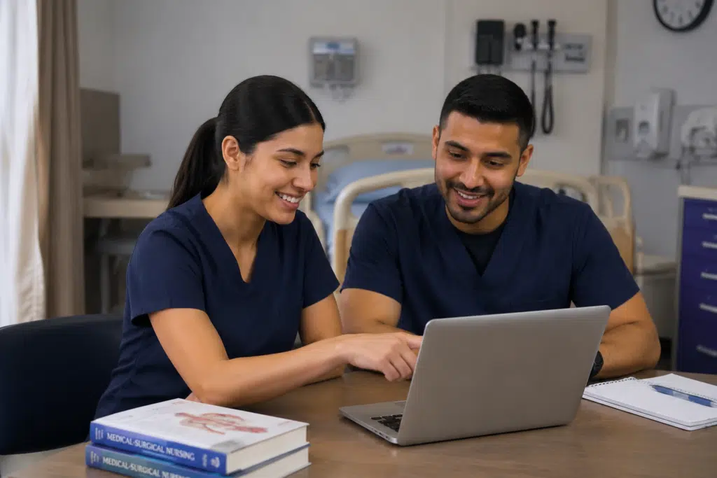 Physical Therapy Aide student in clinical externship