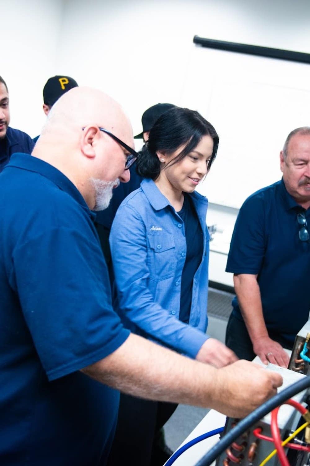 HVAC training equipment at ACHT Riverside