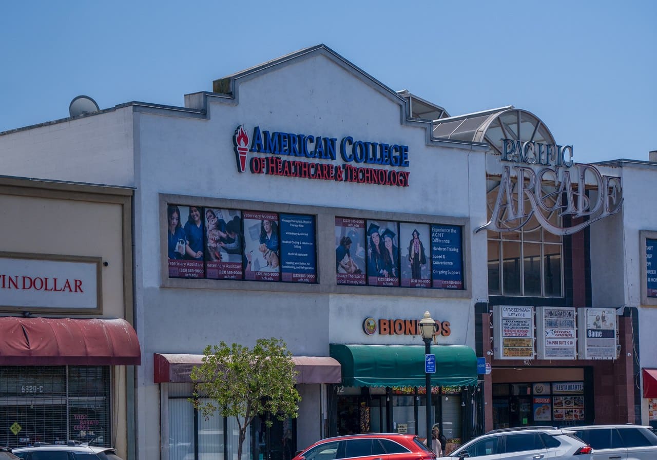 ACHT Huntington Park healthcare students