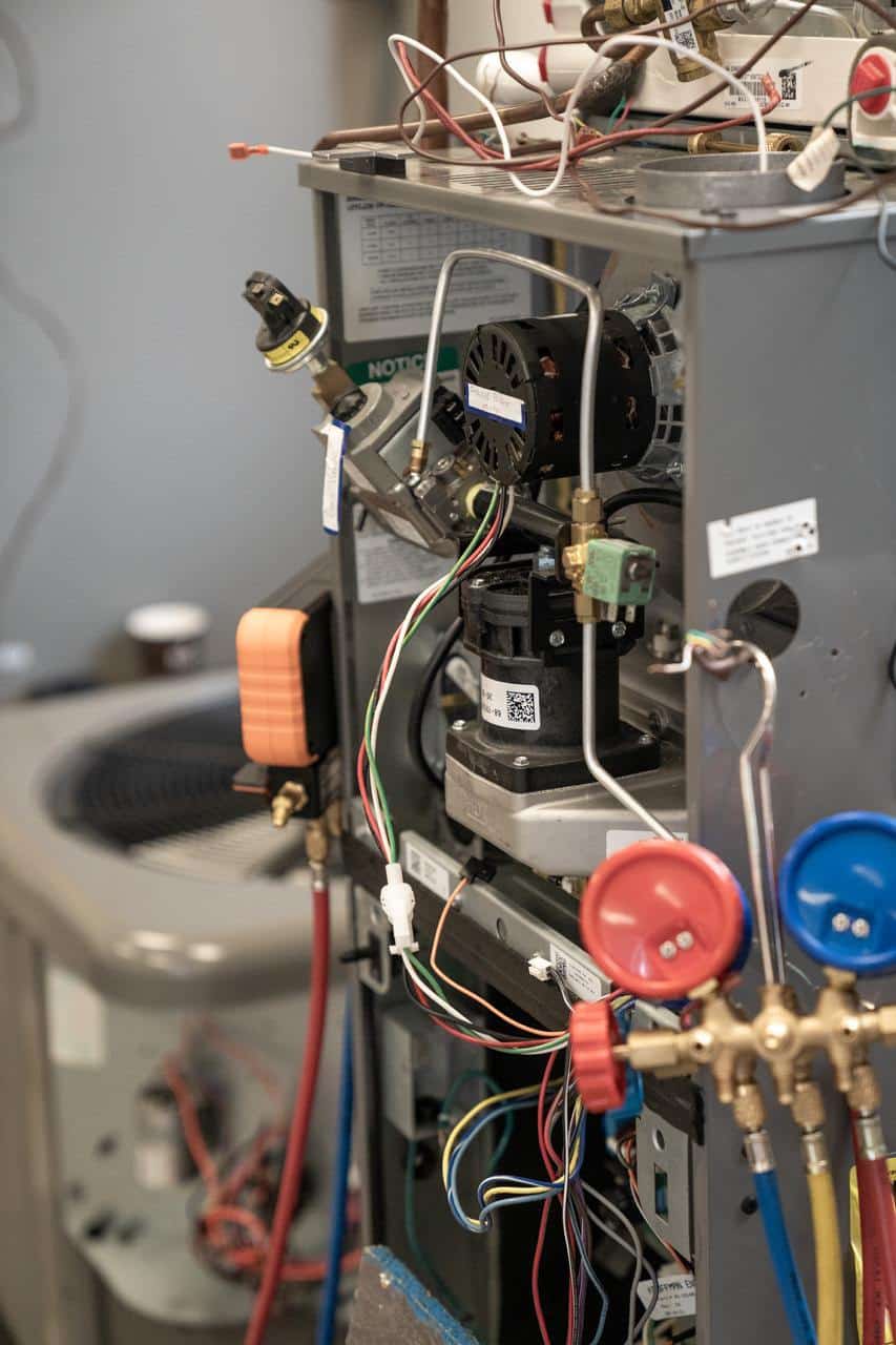 HVAC training equipment at ACHT Huntington Park